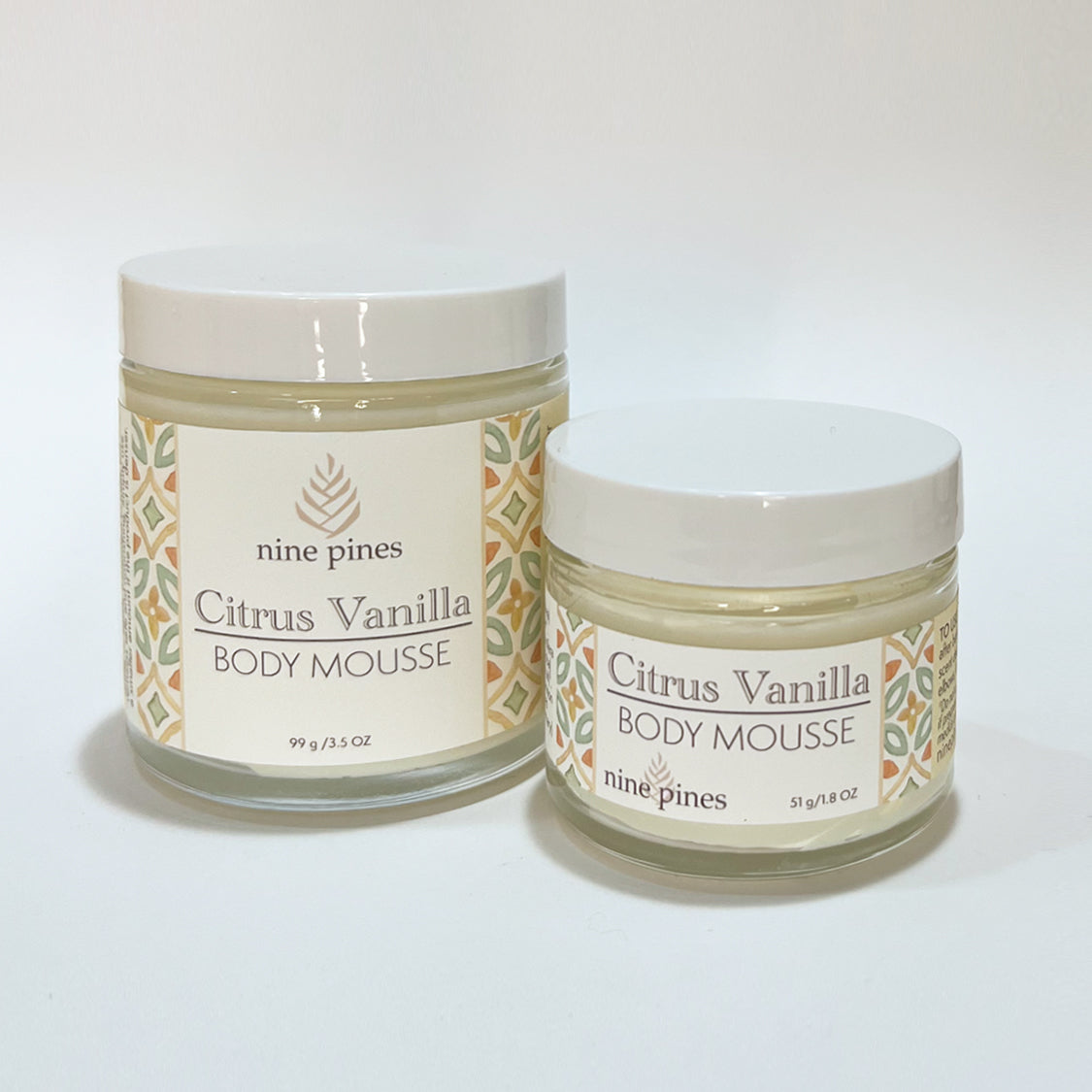 Natural Body Mousse | Vanilla Citrus