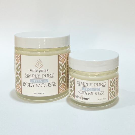 Natural Body Mousse | Simply Pure (unscented)