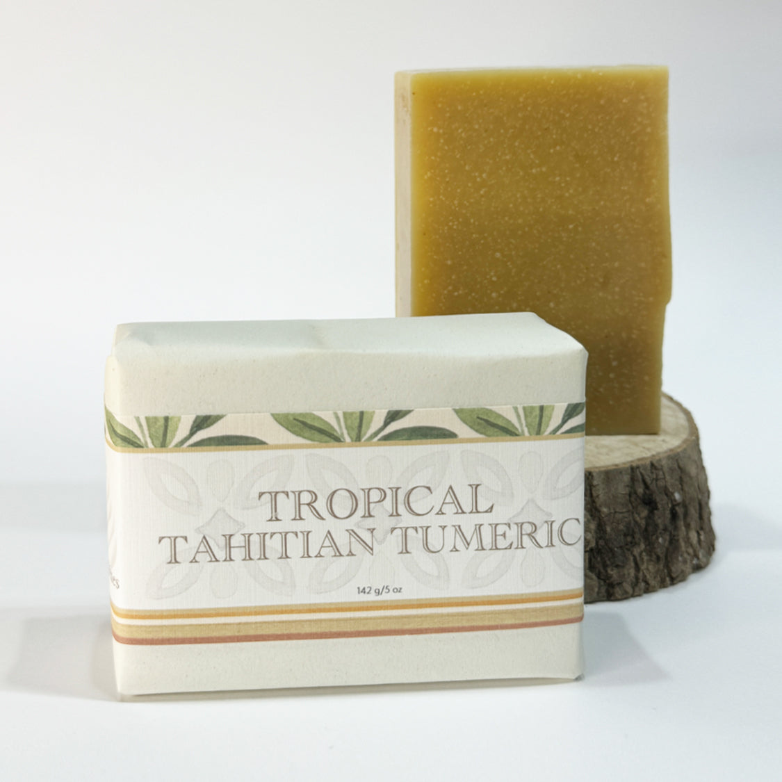 Natural Body Bar Soap | Tropical Tahitian Turmeric